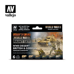 Desert War, Model Air Colour Set Val71153