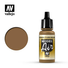 Vallejo Model Air - Golden Brown - VAL71032 - 17ml