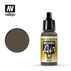 Vallejo Model Air - Olive Drab - VAL71043 - 17ml