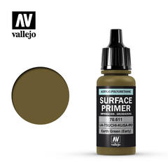 Vallejo Surface Primer - Earth Green - VAL70611 - 17ml