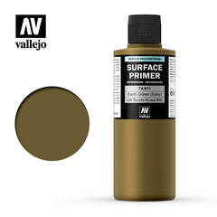 Vallejo Surface Primer - Earth Green - VAL74611 - 200ml