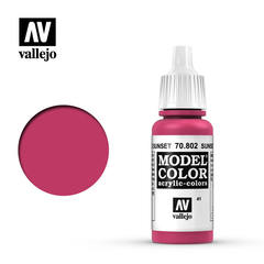 VAL70802 Vallejo Model Color Sunset Red 17ml (041)