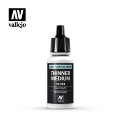 Vallejo Auxillaries - Thinner Medium - VAL70524 - 17ml