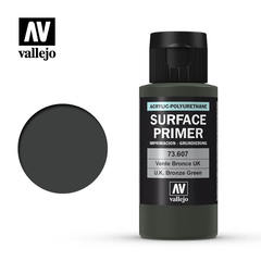 Vallejo Surface Primer - U.K. Bronze Green - VAL73607 - 60ml