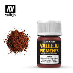 Vallejo Pigments - Brown Iron Oxide - VAL73108 - 17ml