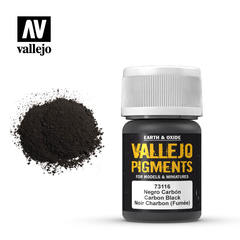 Vallejo Pigments - Carbon Black - VAL73116 - 17ml