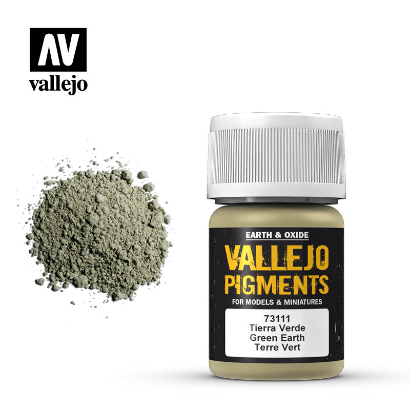 Vallejo Pigments - Green Earth - VAL73111 - 17ml