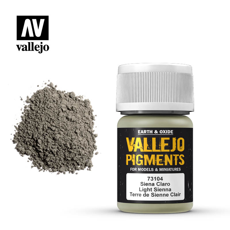 Vallejo Pigments - Light Sienna - VAL73104 - 17ml