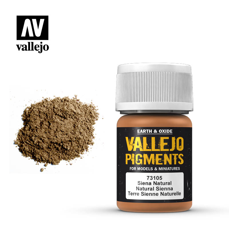 Vallejo Pigments - Natural Siena - VAL73105 - 17ml