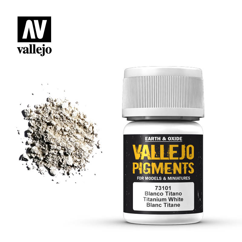 Vallejo Pigments - Titanium White  - VAL73101 - 17ml