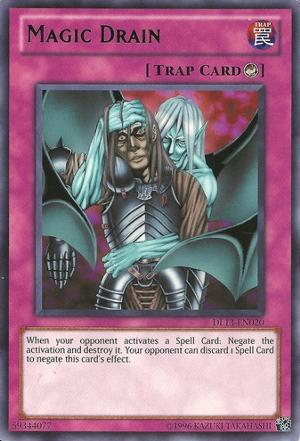 Magic Drain - Green - DL13-EN020 - Rare - Unlimited Edition