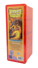 Dragon Shield Four-Compartment Storage Box - Orange