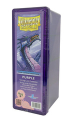 Dragon Shield Four-Compartment Storage Box - Purple