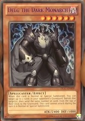 Delg the Dark Monarch - Blue - DL17-EN009 - Rare - Unlimited Edition