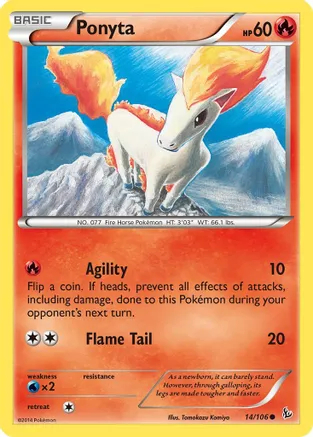 Ponyta - 14/106 - Common