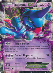 Toxicroak-EX - 41/106 - Ultra Rare EX