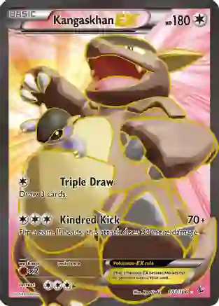 Kangaskhan EX - 103/106 - Full Art Ultra Rare