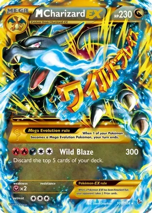 Mega-Charizard EX - 108/106 - Secret Rare