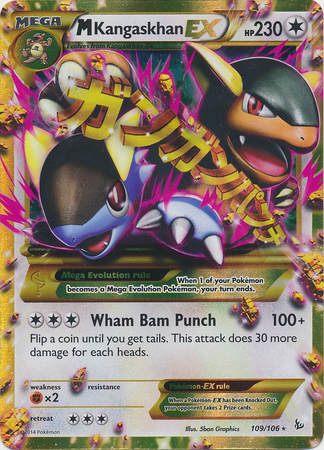 Mega-Kangaskhan-EX - 109/106 - Holo Rare EX