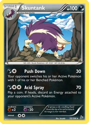 Skuntank - 55/106 - Rare