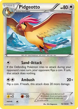 Pidgeotto - 76/106 - Uncommon