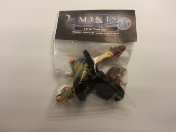 Set 3: Town Folk - Unpainted