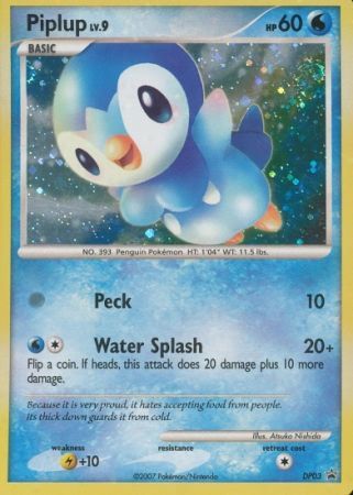 Piplup - DP03 - Promotional