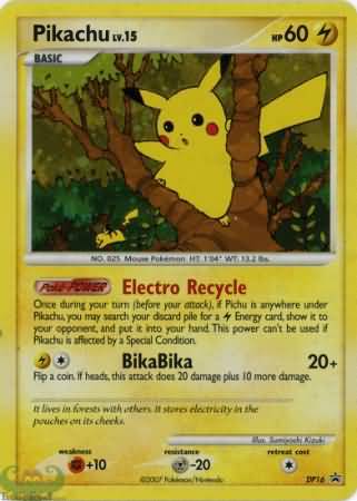 Pikachu - DP16 - Diamond and Pearl Promos