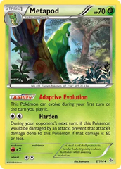 Metapod - 2/106 - Uncommon - Reverse Holo