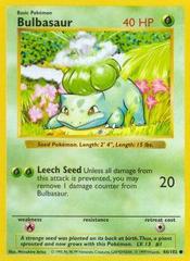 Bulbasaur - 44/102 - Common - Shadowless Edition