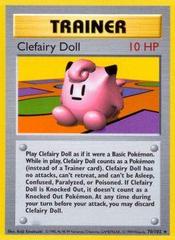 Clefairy Doll - 70/102 - Rare - Shadowless Edition