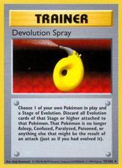 Devolution Spray - 72/102 - Rare - Shadowless Edition