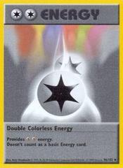 Double Colorless Energy - 96/102 - Uncommon - Shadowless Edition