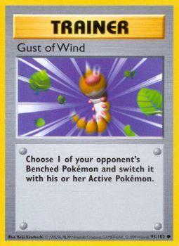 Gust of Wind - 93/102 - Common - Shadowless Edition