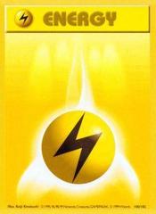 Lightning Energy - 100/102 - Common - Shadowless Edition