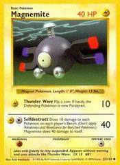 Magnemite - 53/102 - Common - Shadowless Edition