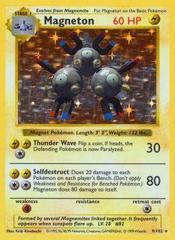 Magneton - 9/102 - Holo Rare - Shadowless Edition