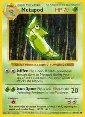 Metapod - 54/102 - Common - Shadowless Edition