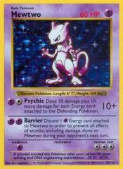 Mewtwo - 10/102 - Holo Rare - Shadowless Edition