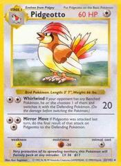 Pidgeotto - 22/102 - Rare - Shadowless Edition