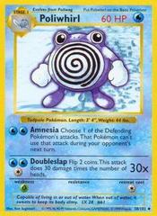 Poliwhirl - 38/102 - Uncommon - Shadowless Edition