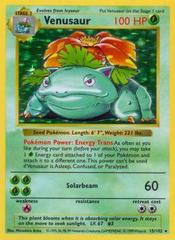 Venusaur - 15/102 - Holo Rare - Shadowless Edition