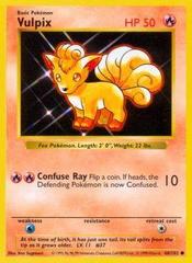 Vulpix - 68/102 - Common - Shadowless Edition