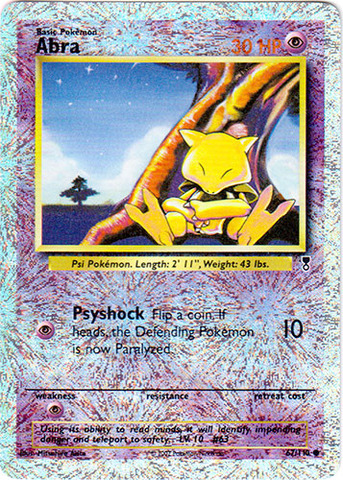 Abra - 67/110 - Common - Reverse Holo