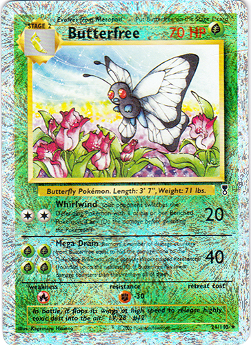 Butterfree - 21/110 - Rare - Reverse Holo