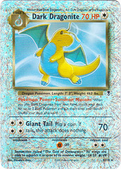 Dark Dragonite - 5/110 - Holo Rare - Reverse Holo