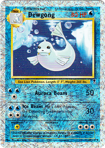 Dewgong - 40/110 - Uncommon - Reverse Holo