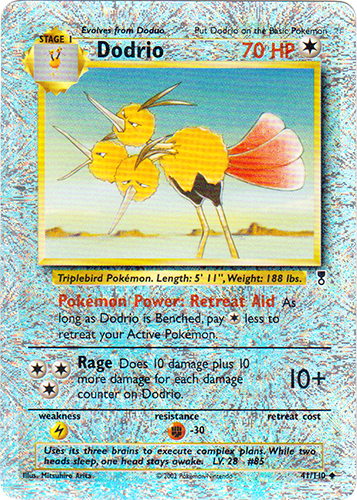 Dodrio - 41/110 - Uncommon - Reverse Holo