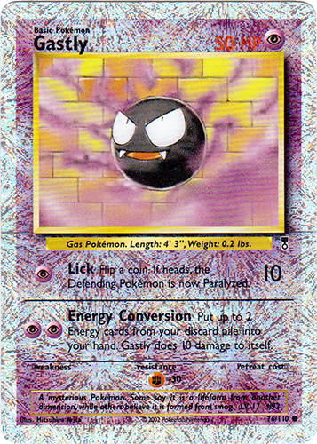 Gastly - 76/110 - Common - Reverse Holo