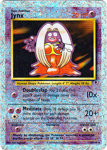 Jynx - 26/110 - Rare - Reverse Holo